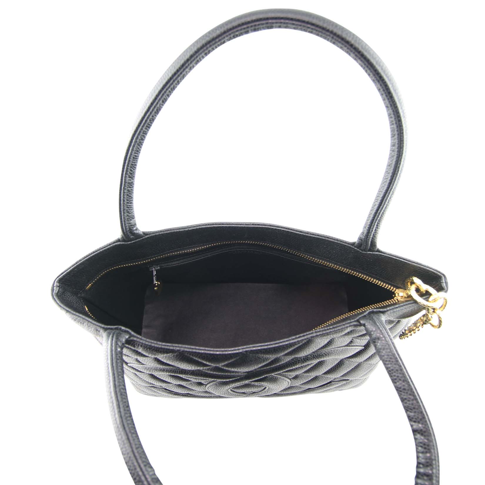 Chanel Medallion Tote Interior