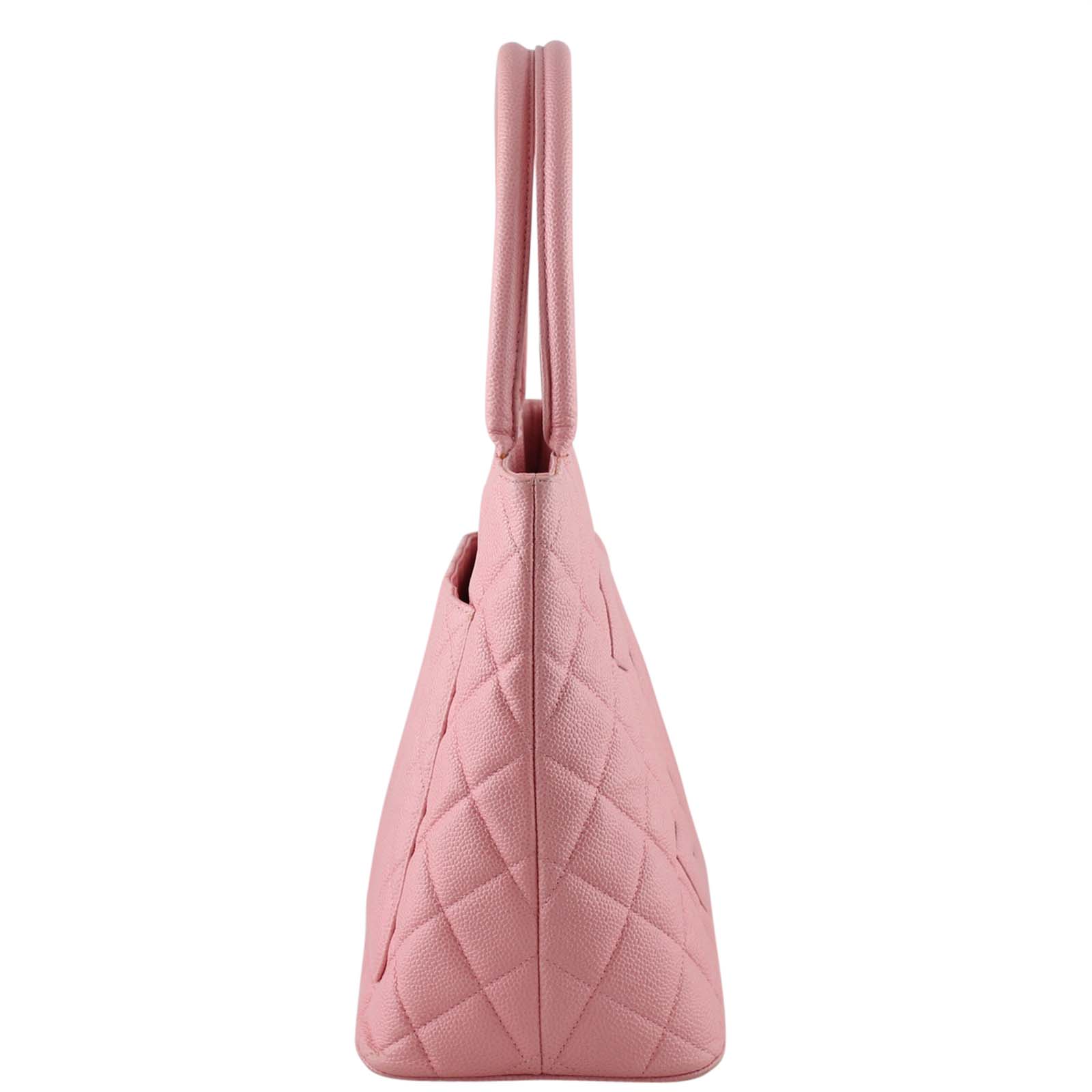 Chanel Medallion Tote Left