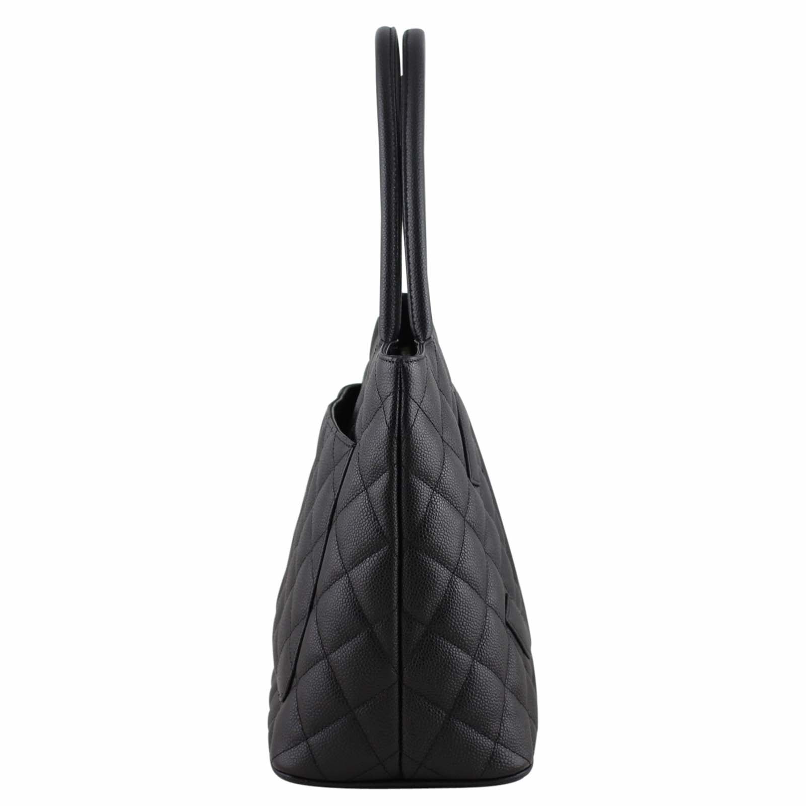 Chanel Medallion Tote Left