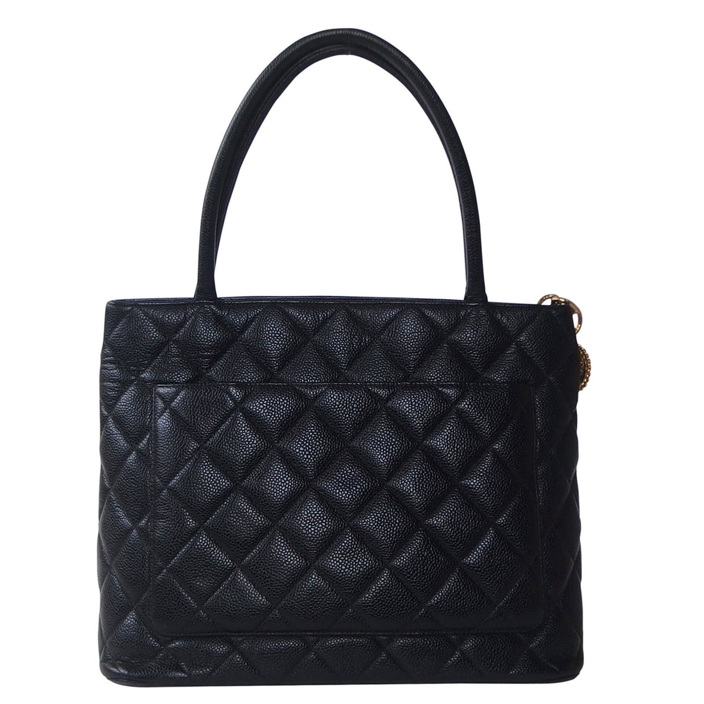 Chanel Medallion Tote Back