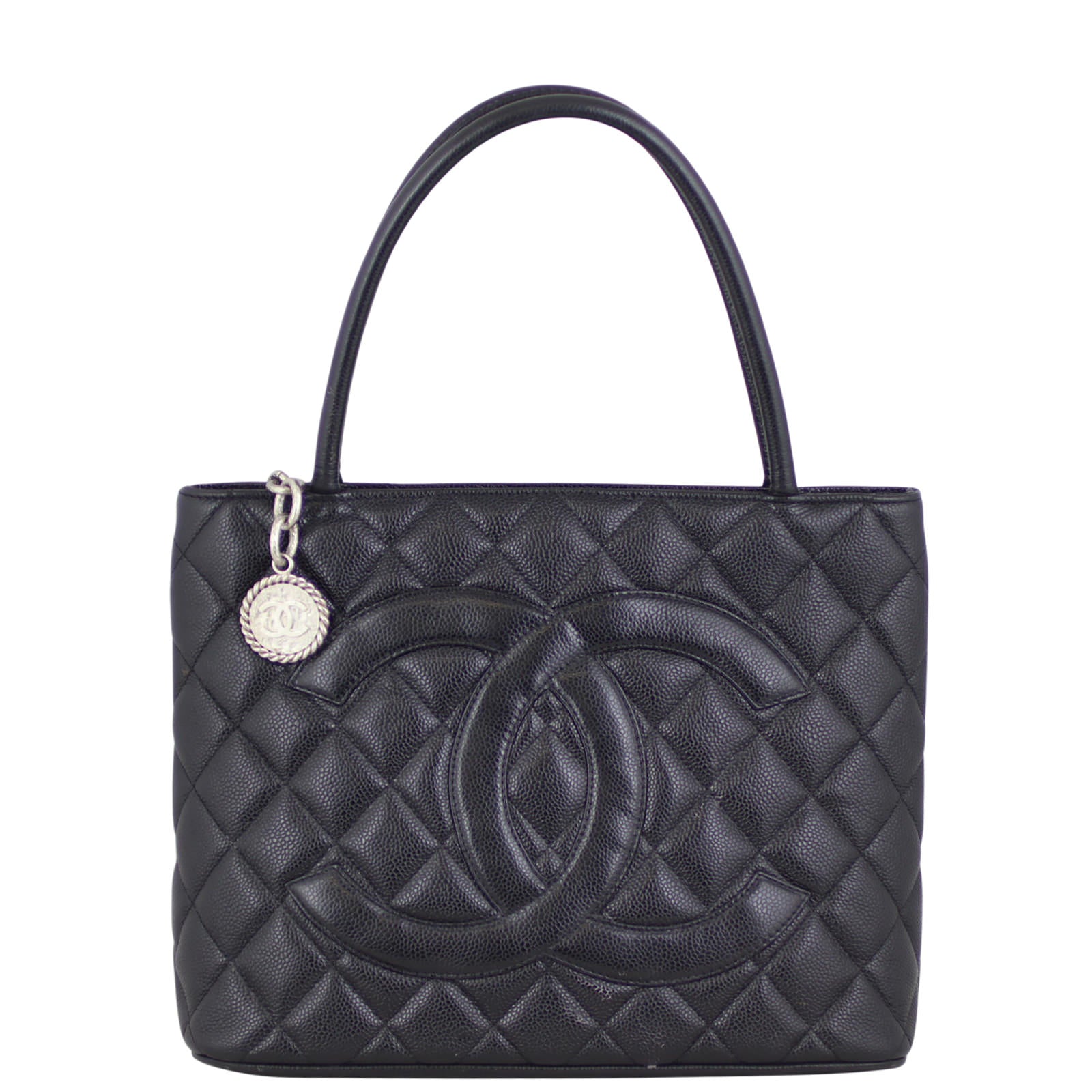 Chanel Medallion Tote Front