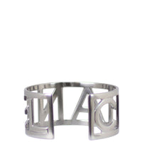 Chanel Metal Logo Cuff Back