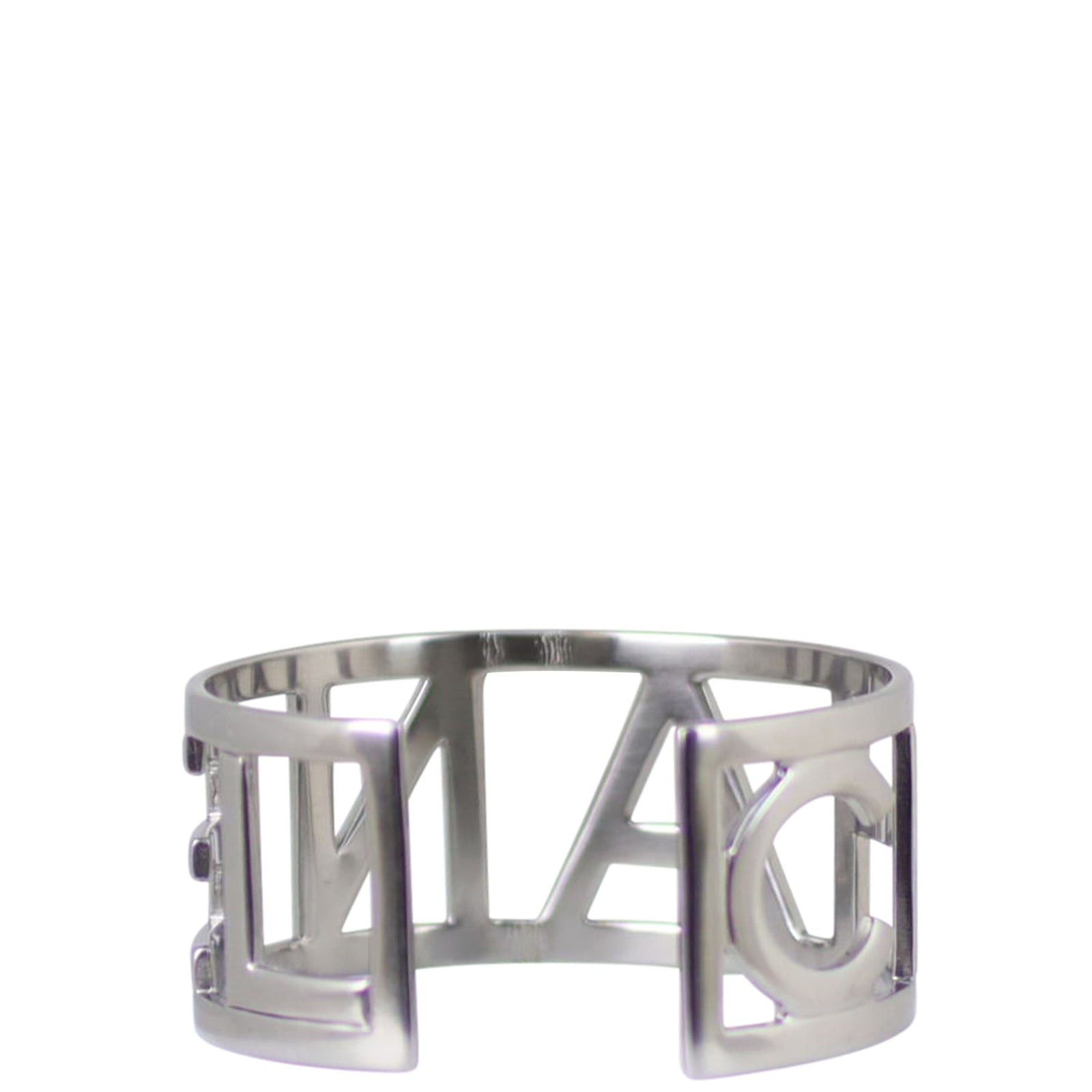 Chanel Metal Logo Cuff Back