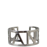 Chanel Metal Logo Cuff Front