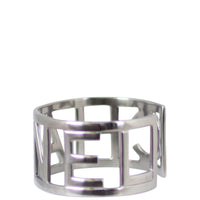 Chanel Metal Logo Cuff Right Side