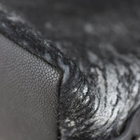 Chanel Metallic Pony Hair Top Handle Bag Edge