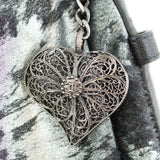 Chanel Metallic Pony Hair Top Handle Bag Charm