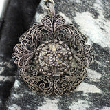 Chanel Metallic Pony Hair Top Handle Bag Charm