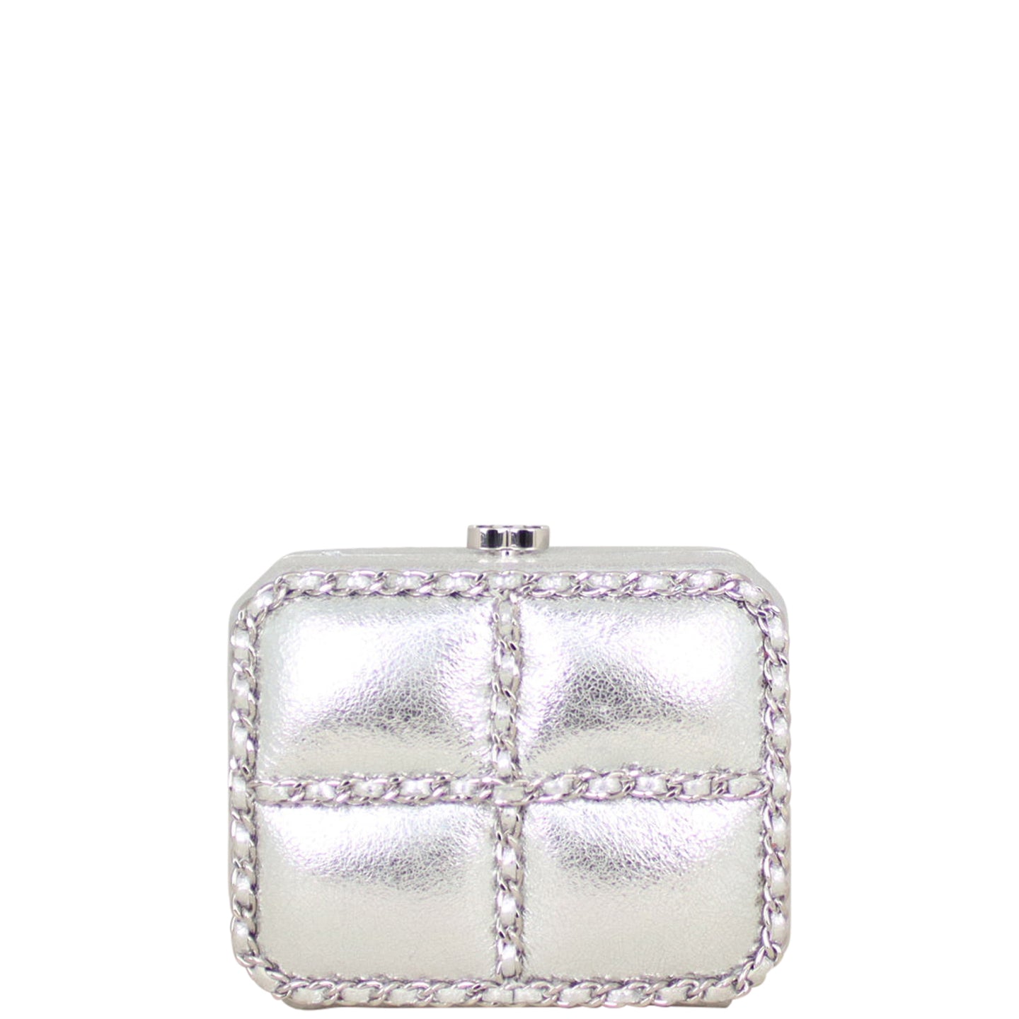 Chanel Minaudiere Box Bag Front