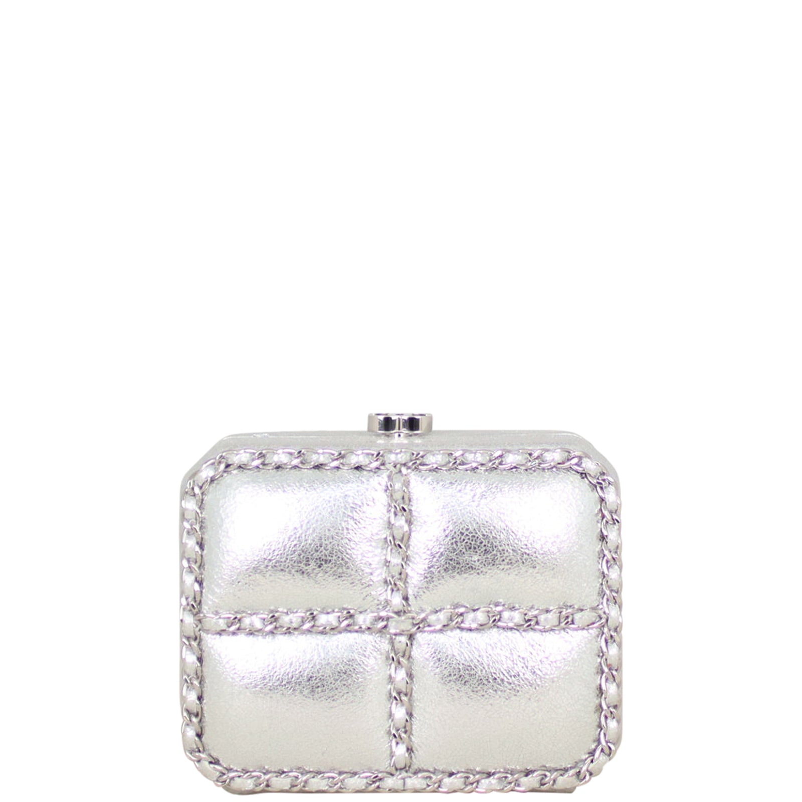 Chanel Minaudiere Box Bag Front