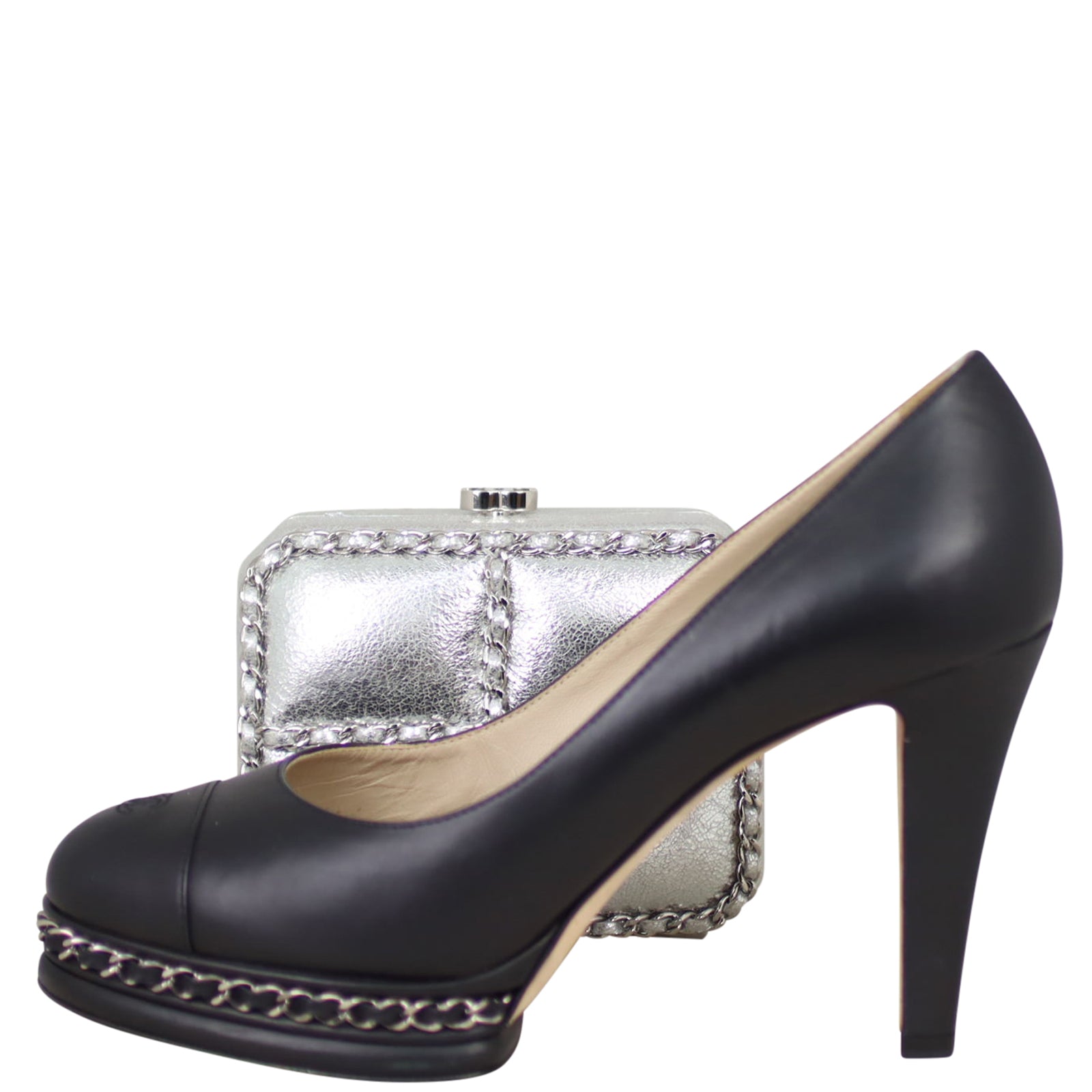 Chanel Minaudiere Box Bag Shoe