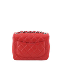 Chanel Mini Square Flap Bag Back