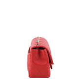 Chanel Mini Square Flap Bag Left