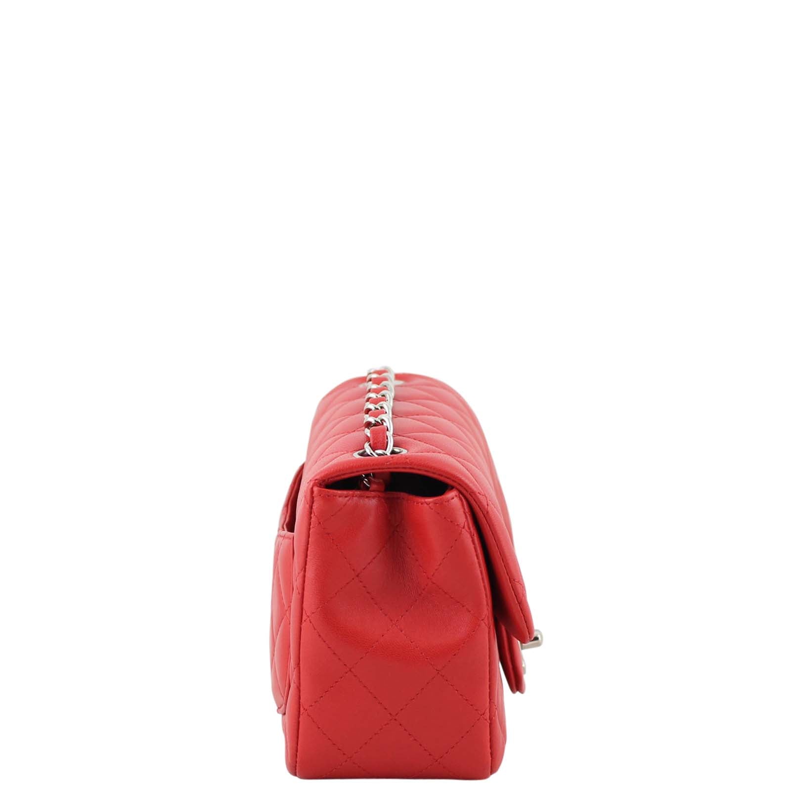 Chanel Mini Square Flap Bag Left