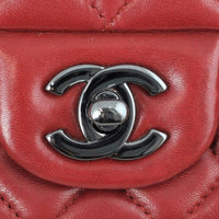 Chanel Caviar Half Moon WOC Logo