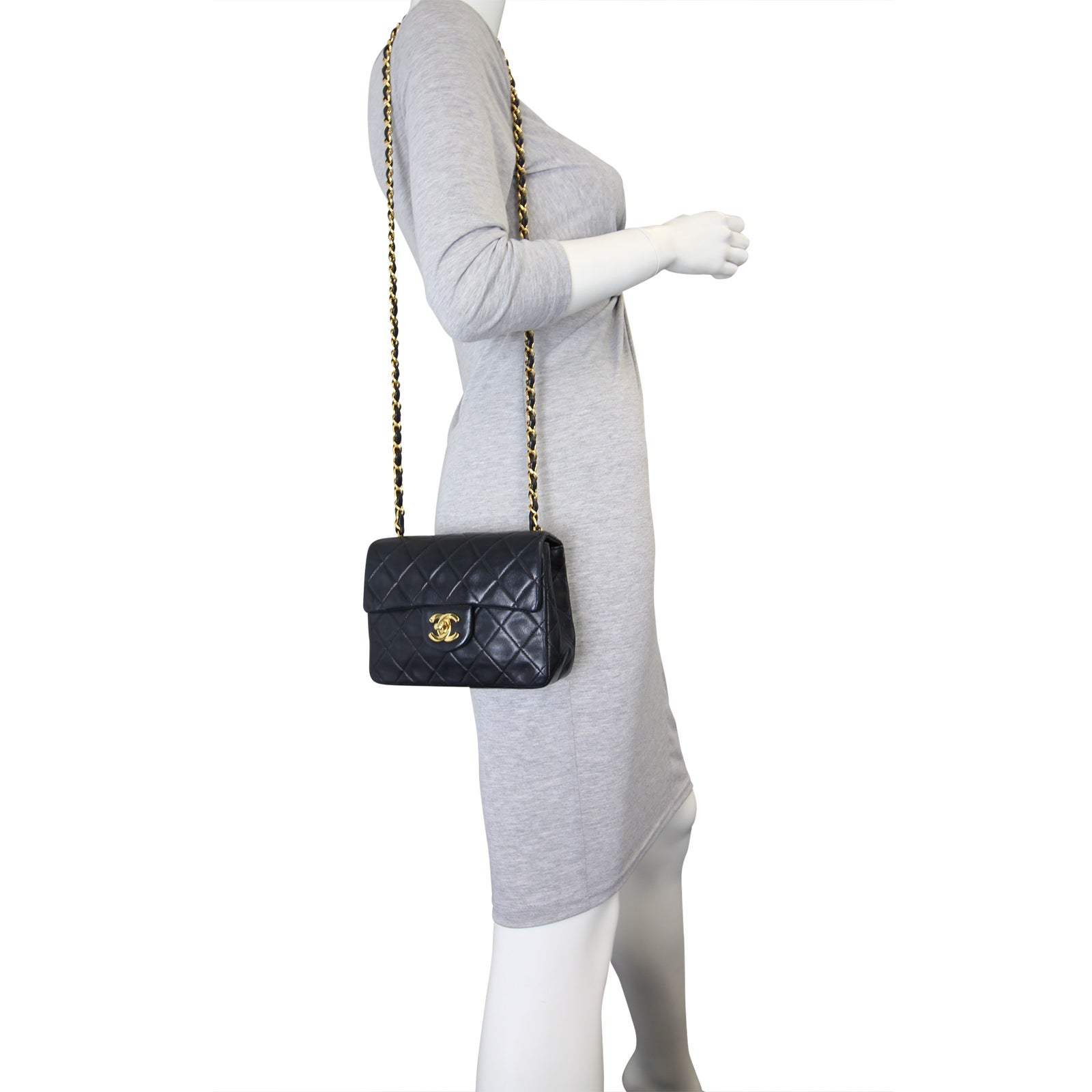 Chanel Vintage Mini Square Classic Flap Mannequin