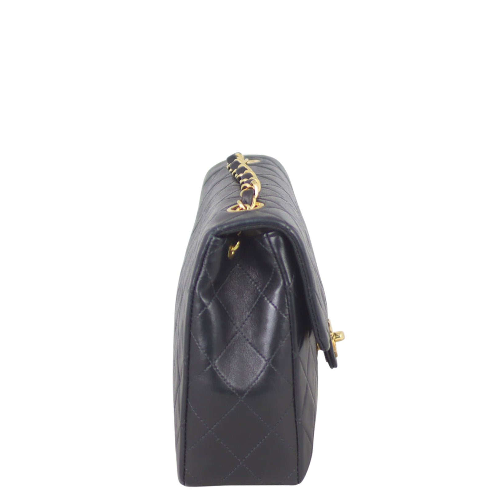 Chanel Mini Square Classic Flap Vintage Right