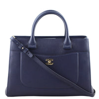 Chanel Neo Executive Shopping Tote front strap