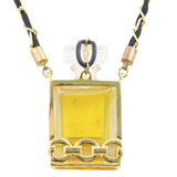 Chanel Vintage No.5 Perfume Bottle Necklace Back