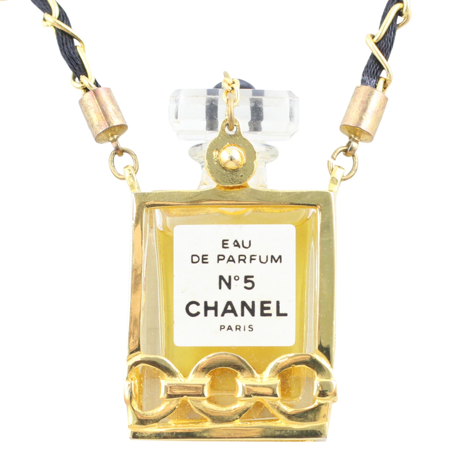 Chanel Vintage No.5 Perfume Bottle Necklace – Luxe.It.Fwd