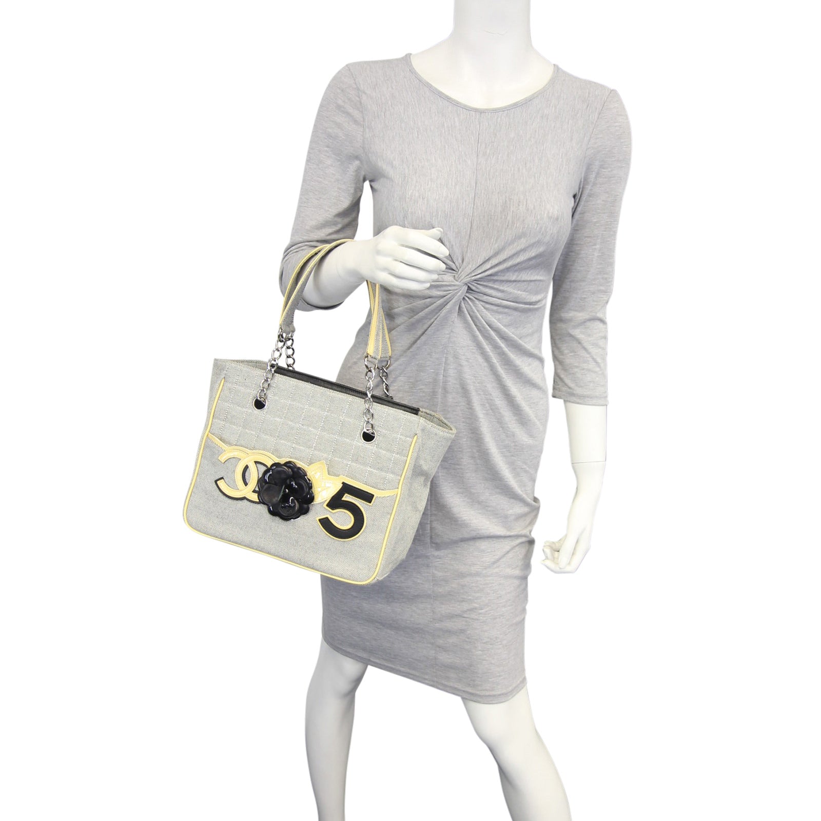 Chanel No. 5 Flower Tote Bag Mannequin