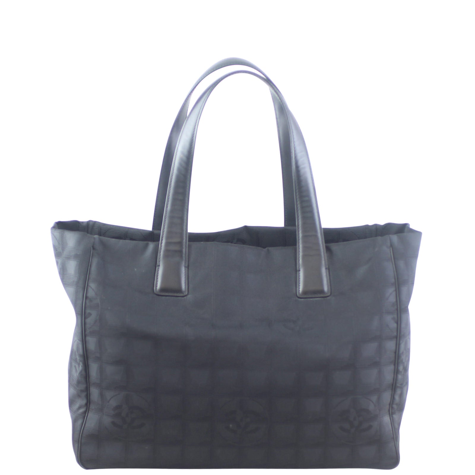 Chanel Nylon Travel Ligne Shopper Back