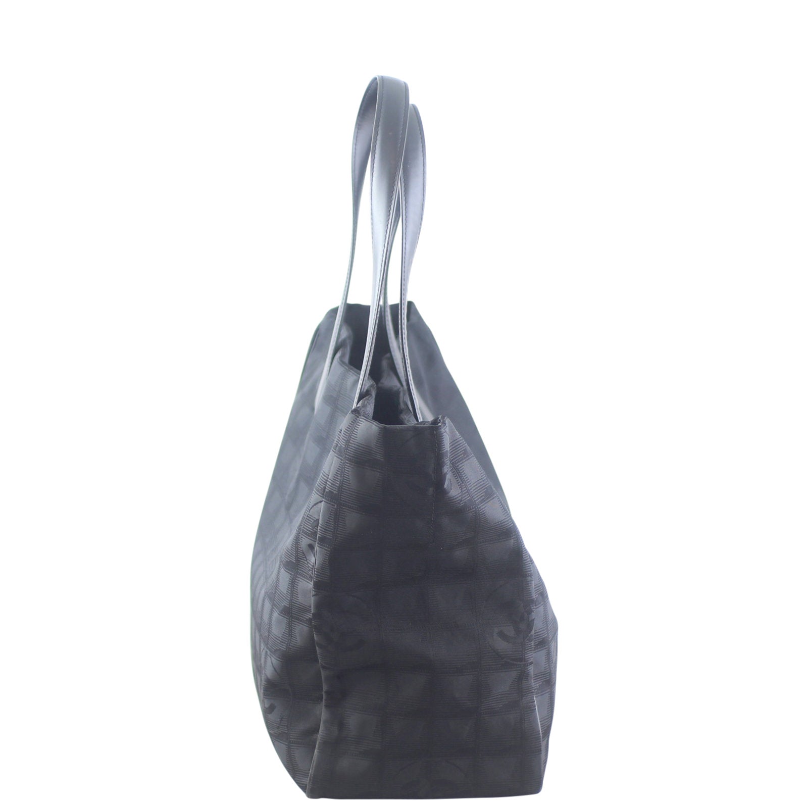 Chanel Nylon Travel Ligne Shopper Right