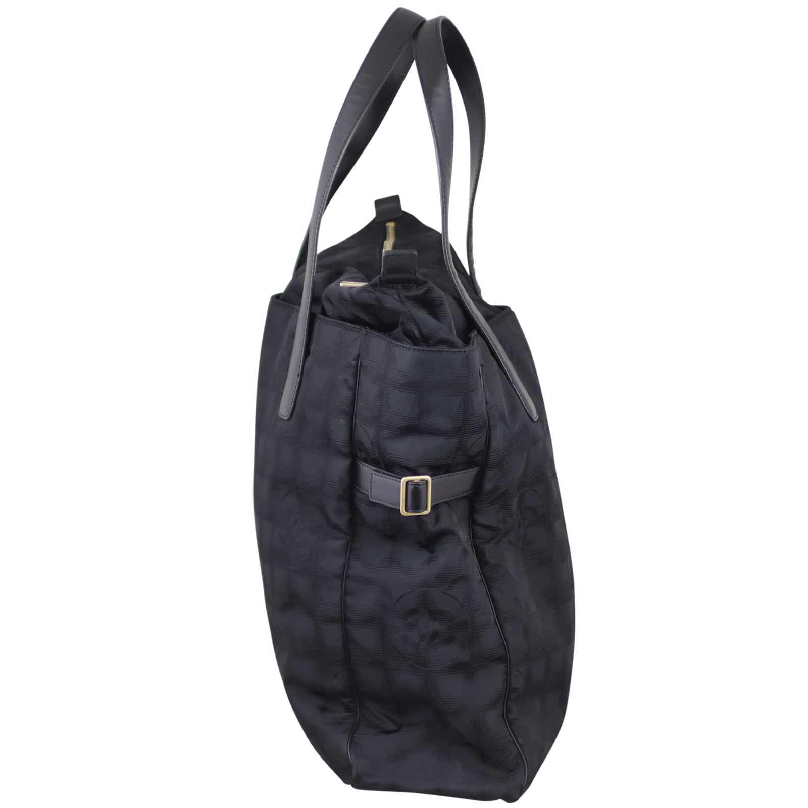 Chanel Nylon Travel Line Shopper Right