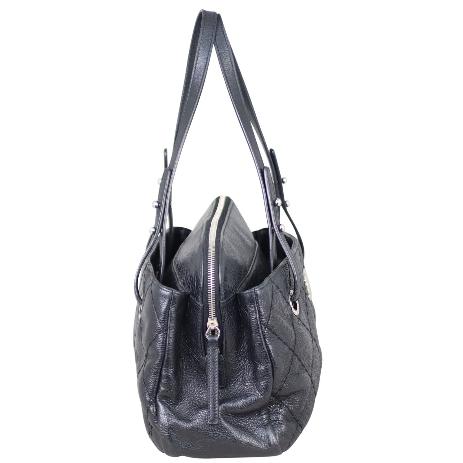 Chanel On The Road Tote Side