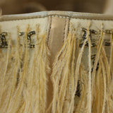 Chanel Vintage Ostrich Feather Evening Bag Flaw