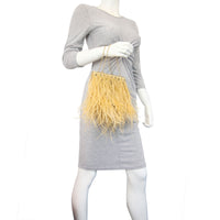 Chanel Vintage Ostrich Feather Evening Bag Mannequin