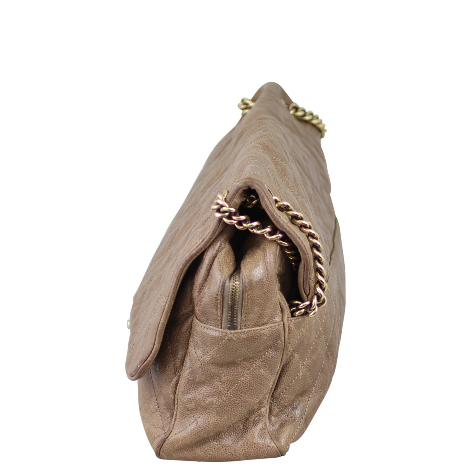 Chanel Paris-Bombay Shiva Maxi Flap Side