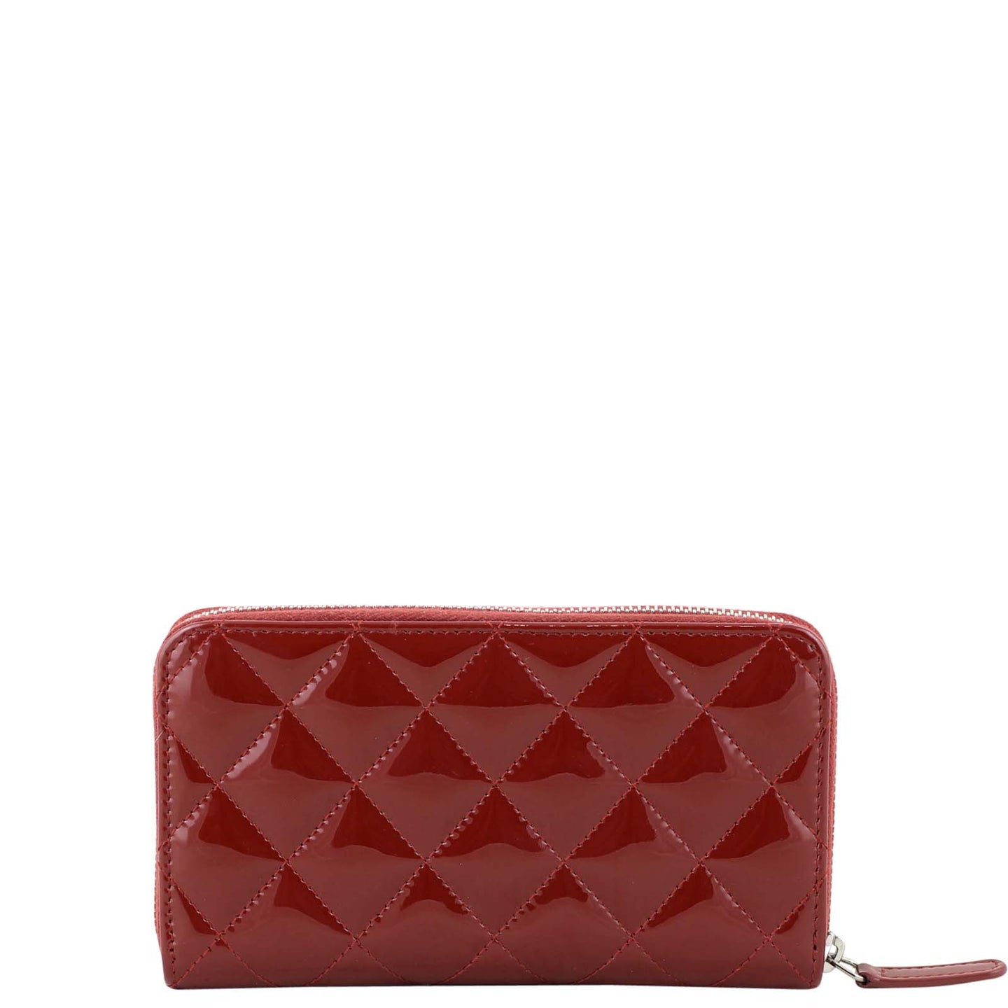  Chanel Patent Zipped Small Wallet Back