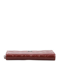  Chanel Patent Zipped Small Wallet  base