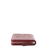 Chanel Patent Zipped Small Wallet Side