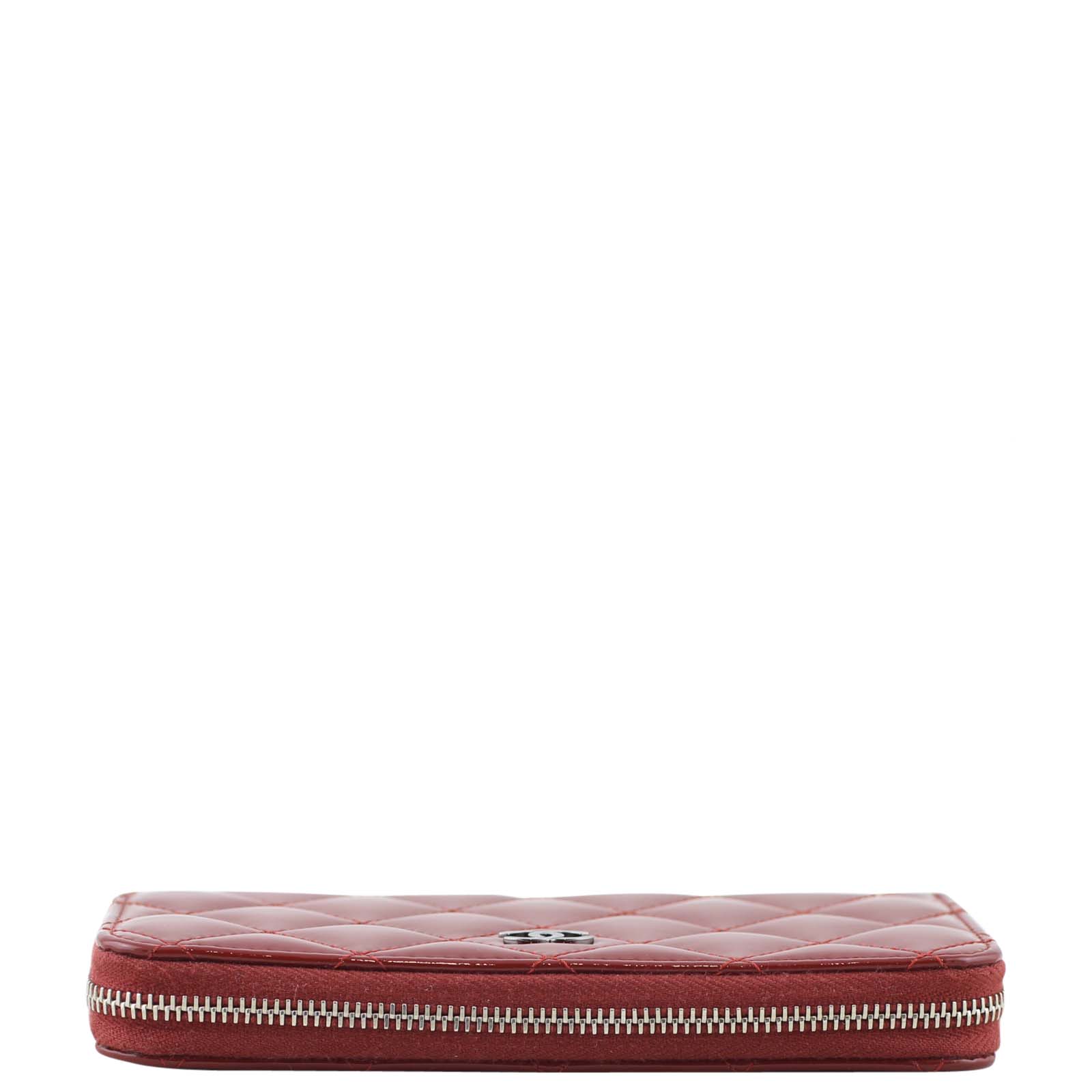 Chanel Patent Zipped Small Wallet top