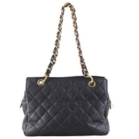 Chanel Petite Timeless Shopping Tote back