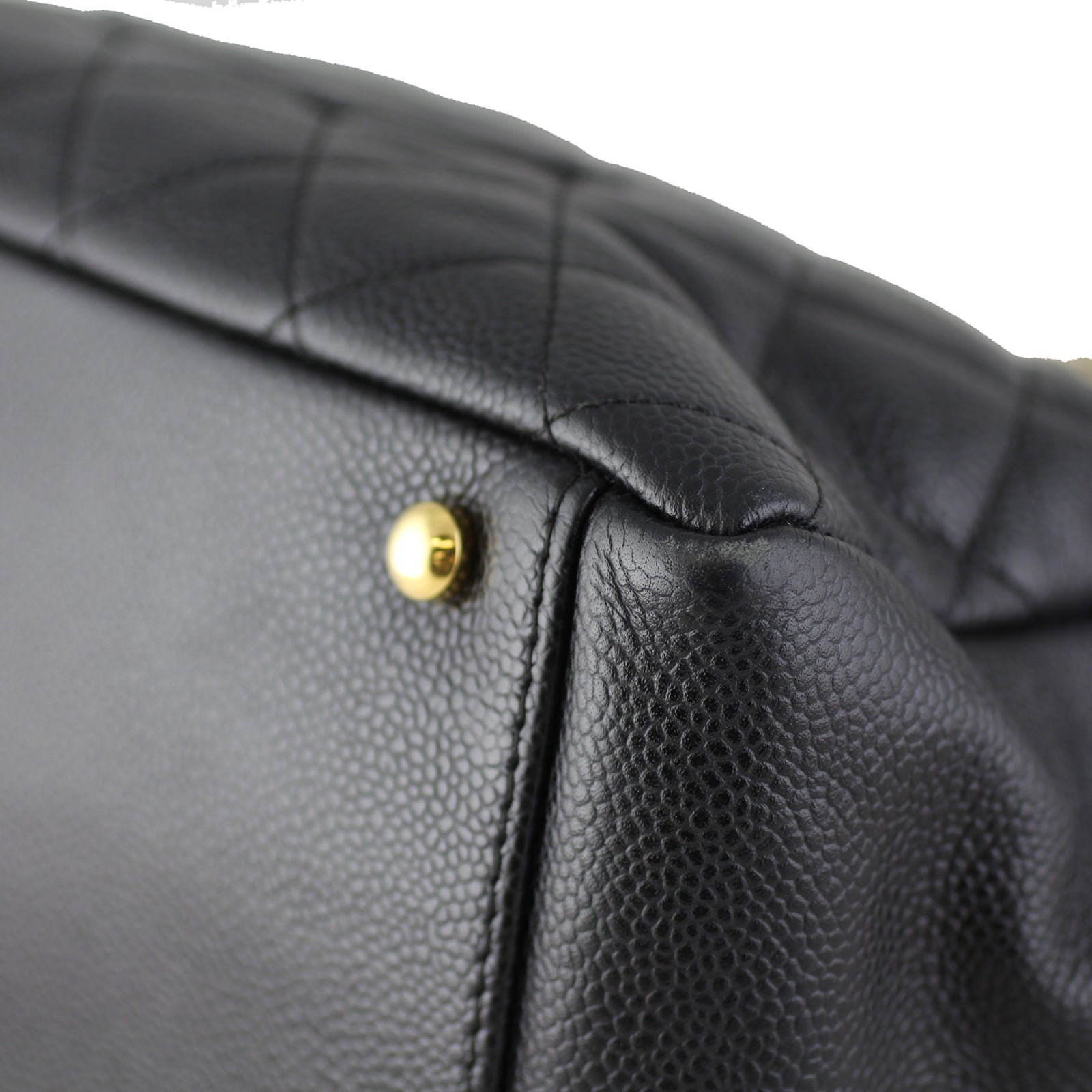 Chanel Petite Timeless Shopping Tote Edge