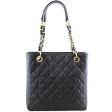 Chanel Petite Shopping Tote Back