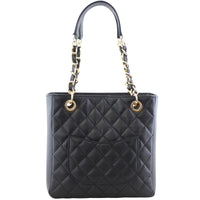 Chanel Petite Shopping Tote Back