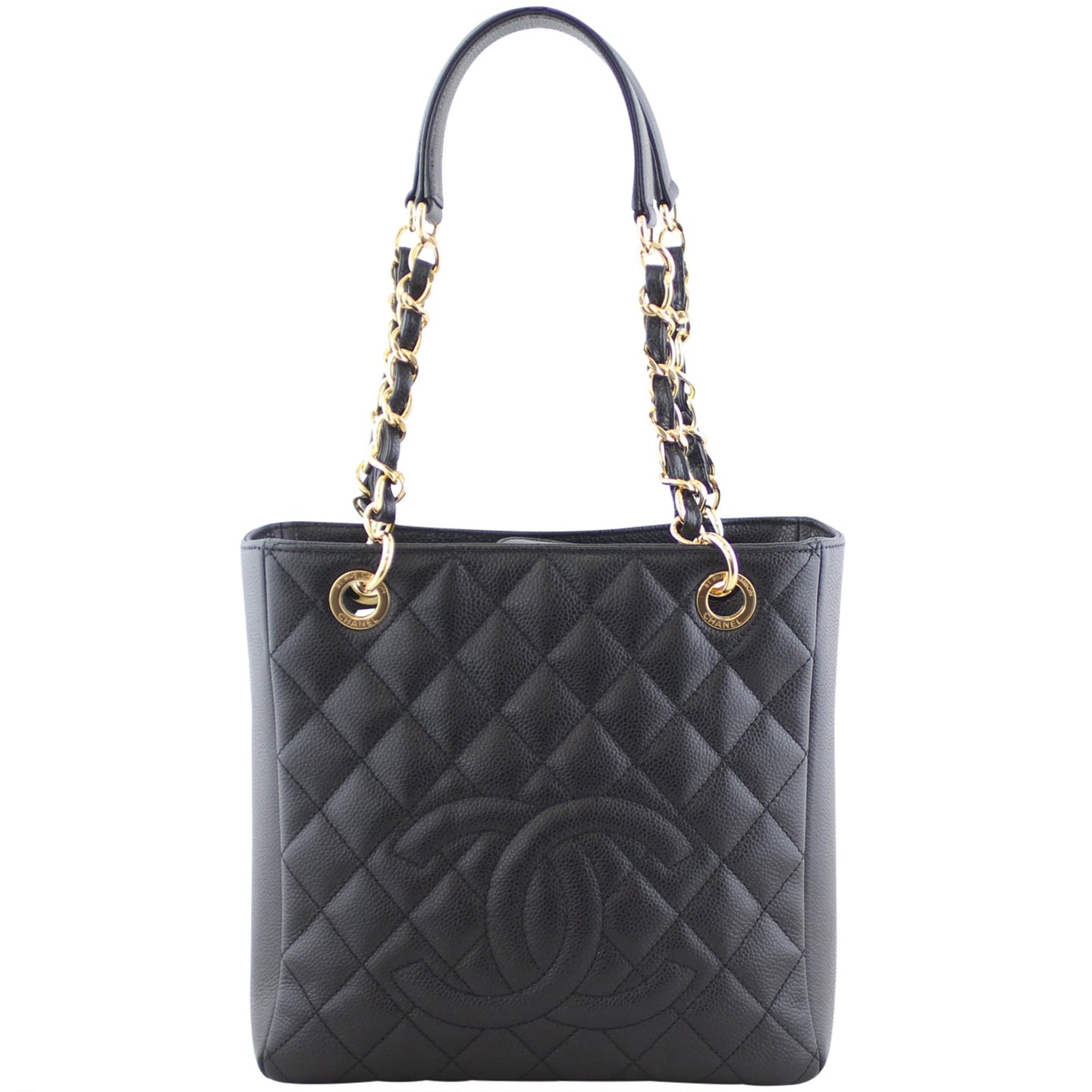 Chanel Petite Shopping Tote Front