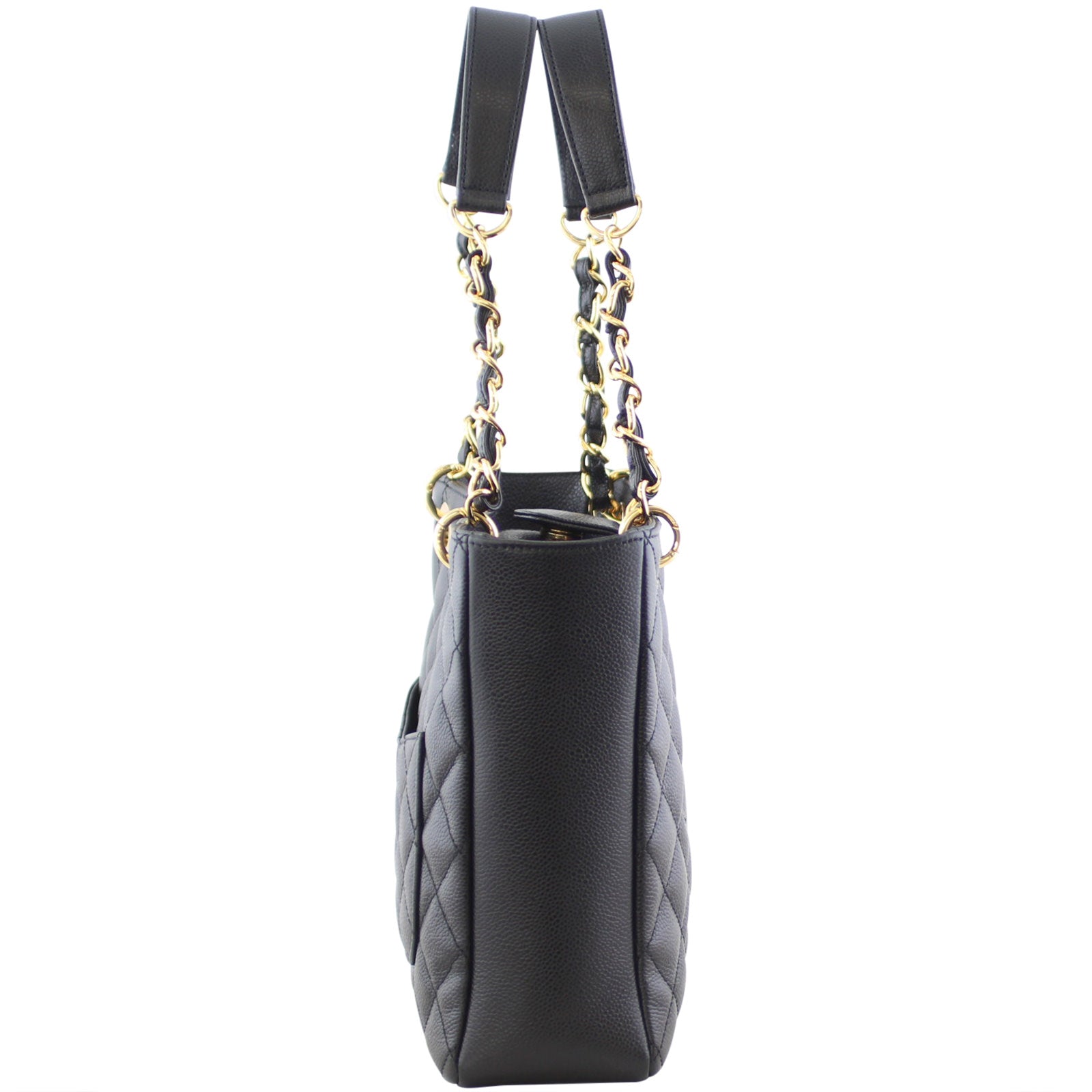 Chanel Petite Shopping Tote Right