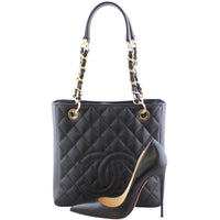 Chanel Petite Shopping Tote Scale