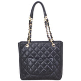 Chanel Petite Shopping Tote back