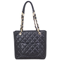 Chanel Petite Shopping Tote back