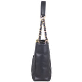 Chanel Petite Shopping Tote side