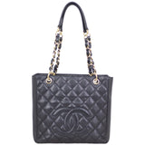 Chanel Petite Shopping Tote front