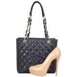 Chanel Petite Shopping Tote shoe