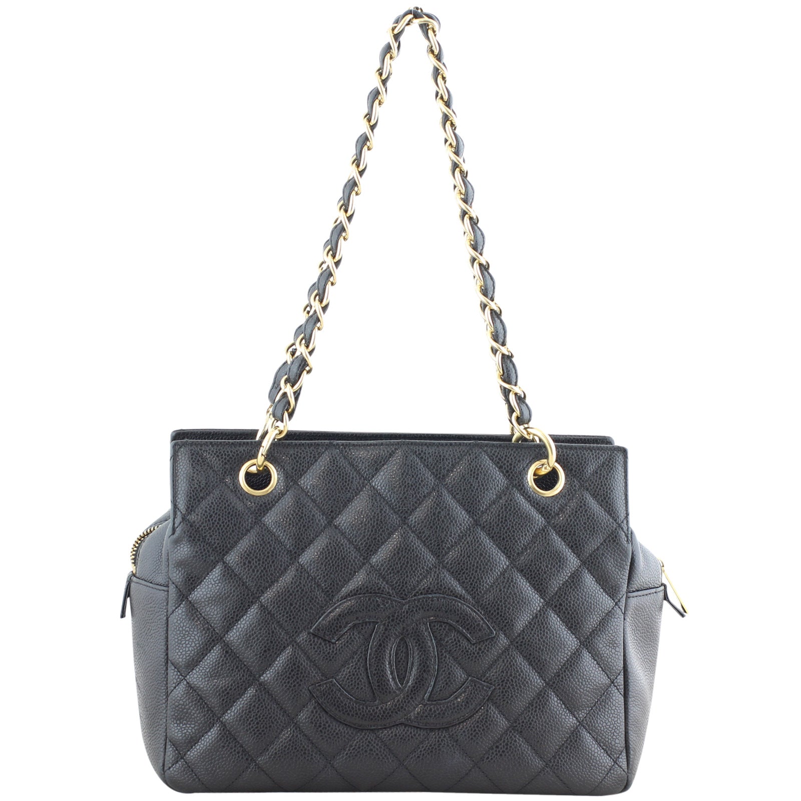 Chanel Petite Timeless Shopping Tote Front