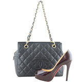 Chanel Petite Timeless Shopping Tote Scale